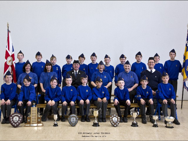 Junior Section Figure Marching Champions 2014